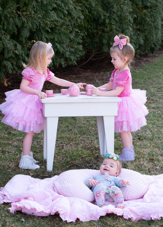 Starbright Velvet Tulle Dress Set