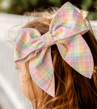 Pastel Rainbow Bow -RTS