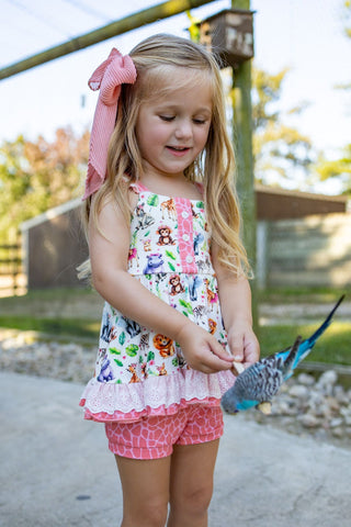 Pink Safari Playset - Ready to Ship!