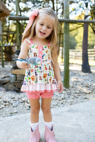 Pink Safari Playset - Ready to Ship!