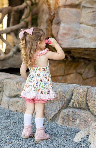 Pink Safari Playset - Ready to Ship!