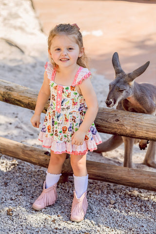 Pink Safari Playset - Ready to Ship!