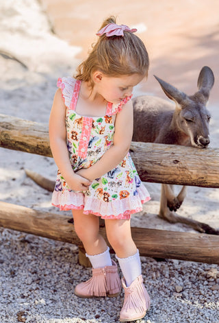 Pink Safari Playset - Ready to Ship!