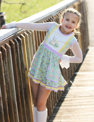 Bunny Blossom Tunic Set