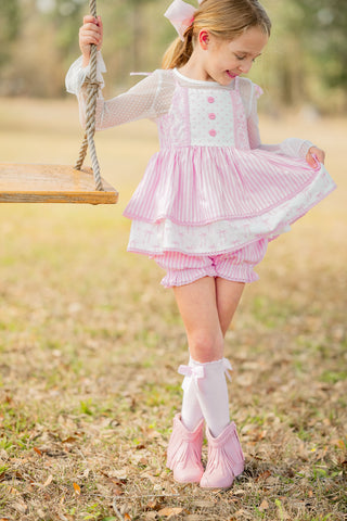 Blush & Bows Tunic-Ready to Ship