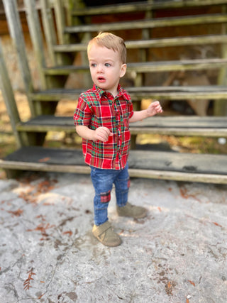 Seasons Greeting Boy Shirt
