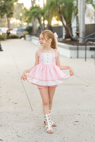 Blush & Bows Tunic-Ready to Ship
