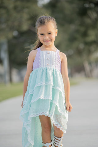 Serenity Seas Hi-Lo Dress ***Limited Pre-Order ETA End of May***