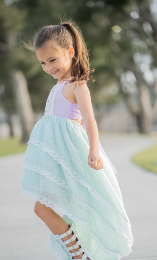 Serenity Seas Hi-Lo Dress ***Limited Pre-Order ETA End of May***