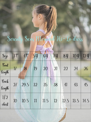 Serenity Seas Hi-Lo Dress ***Limited Pre-Order ETA End of May***