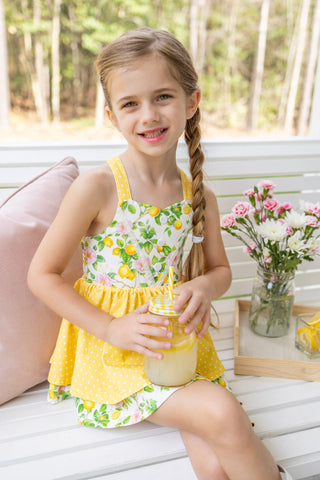 Lemons and Lace Tunic Set **Limited Pre-Order ETA Early June**
