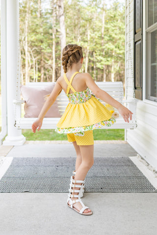 Lemons and Lace Tunic Set **Limited Pre-Order ETA Early June**