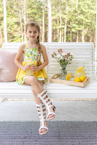 Lemons and Lace Tunic Set **Limited Pre-Order ETA Early June**