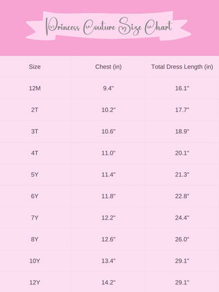 Ice Princess Couture Dress-**Pre Order ETA 8 Weeks**