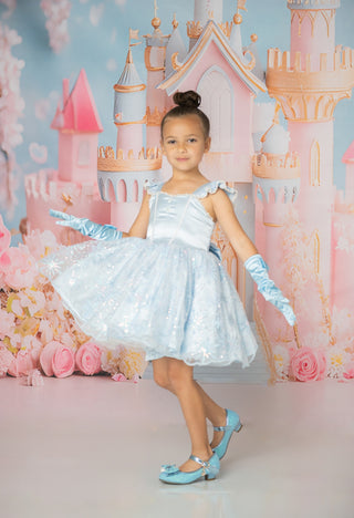 Ice Princess Couture Dress-**Pre Order ETA 8 Weeks**
