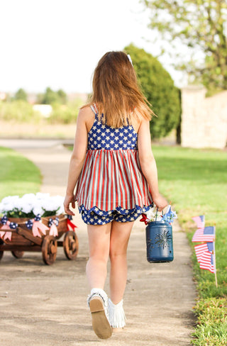 Vintage Stars and Stripes Tunic Set **Limited Pre-Order ETA mid-end of June**