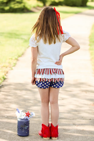 Vintage Stars and Stripes Tunic Set **Limited Pre-Order ETA mid-end of June**