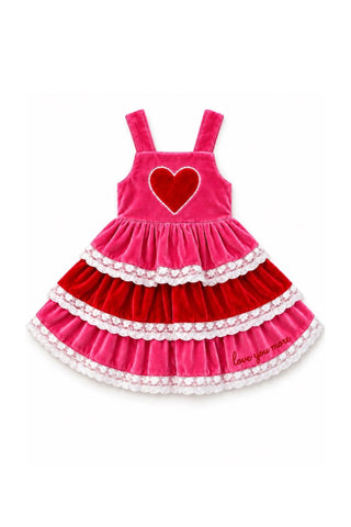 Be Mine Velvet Dress Set **Pre-Order ETA mid January**