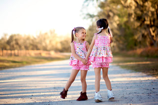 Country Charm Farmyard Friends Tunic Set- Ready to ship