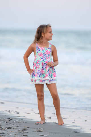 Turtle Skirted Romper