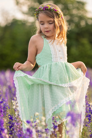 Tiana's Ocean Dance Hi-Lo Dress Set