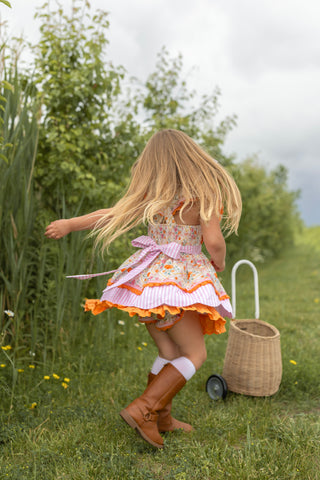 Pumpkin Patch Cutie Pinafore**Pre-Order mid September**