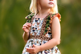 Animal Kingdom Safari Pinafore - Ready to Ship
