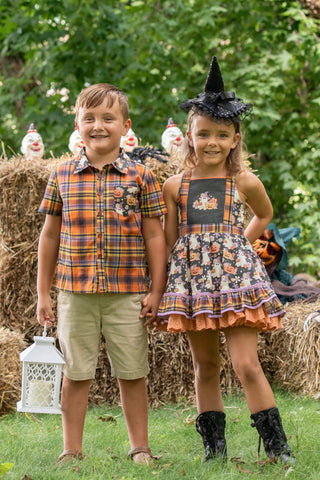 Boo Bash: Ghosts and Giggles Tunic Set **Pre-order ETA 6-8 Weeks**