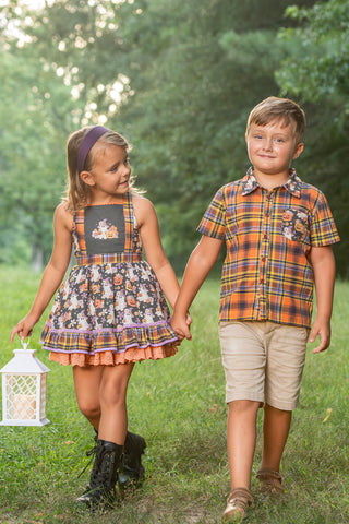 Boo Bash: Ghosts and Giggles Tunic Set **Pre-order ETA 6-8 Weeks**