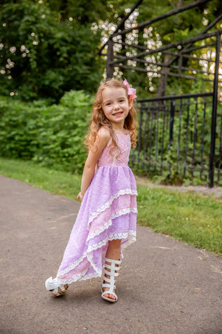 Rapunzel's Dream Hi-Lo Dress - READY TO SHIP