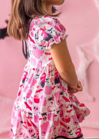 Sweet & Spooky Twirl Dress **Preorder ETA 6-8 Weeks**