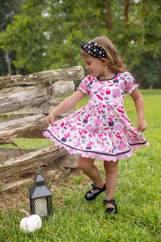 Sweet & Spooky Twirl Dress **Preorder ETA 6-8 Weeks**