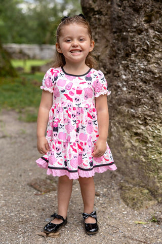 Sweet & Spooky Twirl Dress **Preorder ETA 6-8 Weeks**