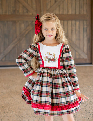 Rocking Horse Reverie – Noelle Couture Dress **Pre-Order ETA 8 Weeks**