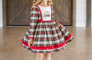 Rocking Horse Reverie – Noelle Couture Dress **Pre-Order ETA 8 Weeks**