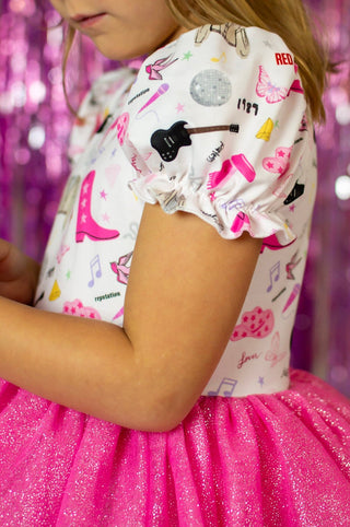 "In My Era"-Tulle Dress Set! Ready to Ship ***Imperfect due to glitter**