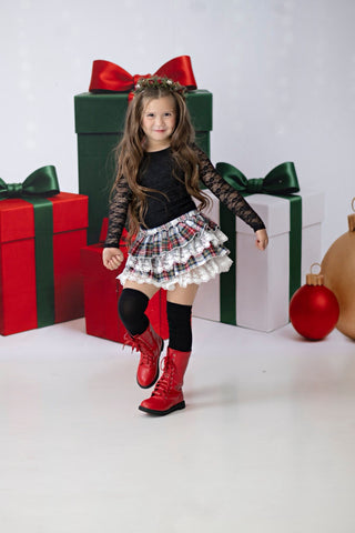 Evergreen Tartan Bloomers Only **Pre-Order ETA 8 Weeks**