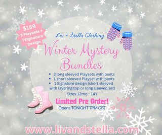 Designer Mystery Winter bundle **Pre-Order ETA Mid to Late Nov. ** (4 Total Sets)