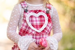 Sweetheart's Tartan Overalls- **Pre-Order ship early Jan**