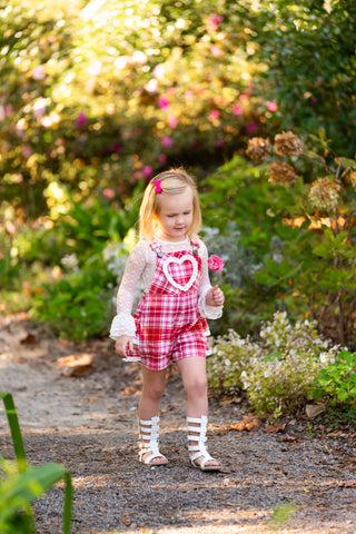 Sweetheart's Tartan Overalls- **Pre-Order ship early Jan**