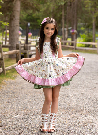Adventures in the Wild Pinafore Set