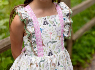 Adventures in the Wild Pinafore Set