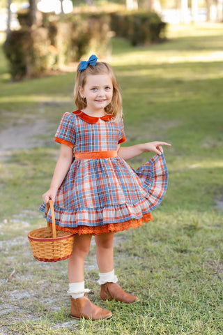 Cinnamon Sapphire Couture Dress **Pre Order ETA Mid October**