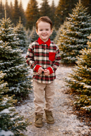 Rocking Horse Reverie Boy's Long Sleeved shirt - Ready to Ship