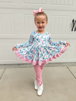 Frosted Floral Playset