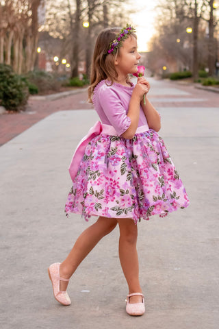 Fleur de Luxe Couture Dress and Bloomers **Pre-Order ETA Ships Mid March**