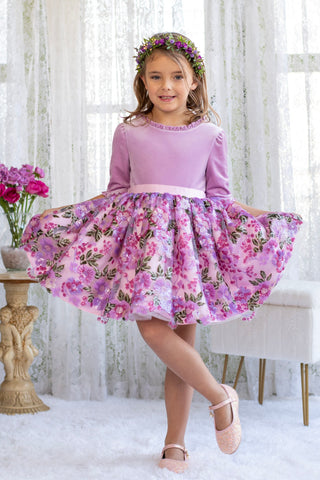 Fleur de Luxe Couture Dress and Bloomers **Pre-Order ETA Ships Mid March**