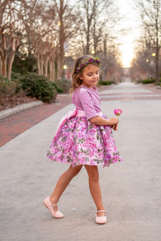 Fleur de Luxe Couture Dress and Bloomers **Pre-Order ETA Ships Mid March**