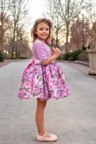 Fleur de Luxe Couture Dress and Bloomers **Pre-Order ETA Ships Mid March**