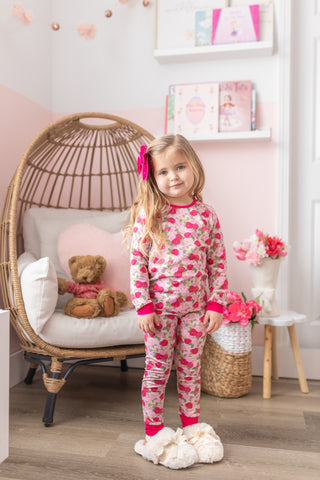 Blushing Petals 2 Piece Lounge Set